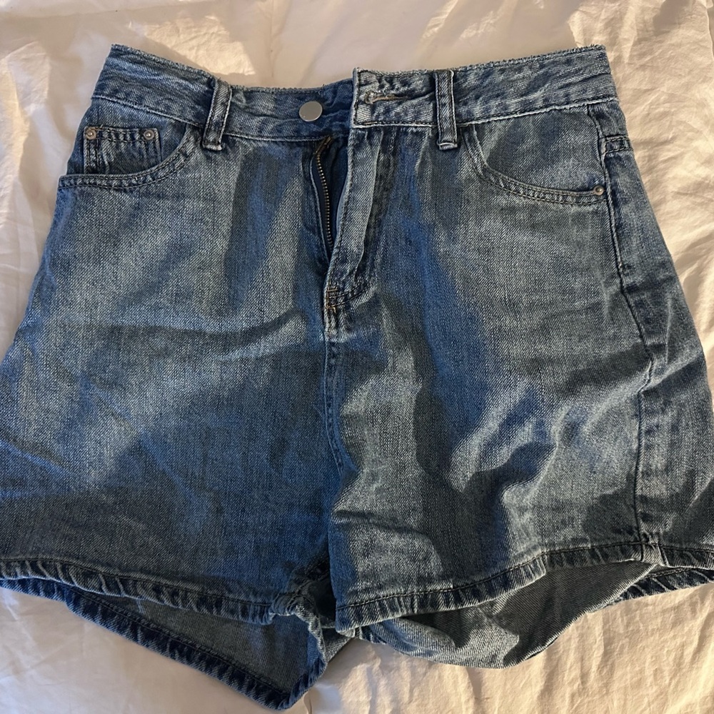 Blue Denim Women's Shorts